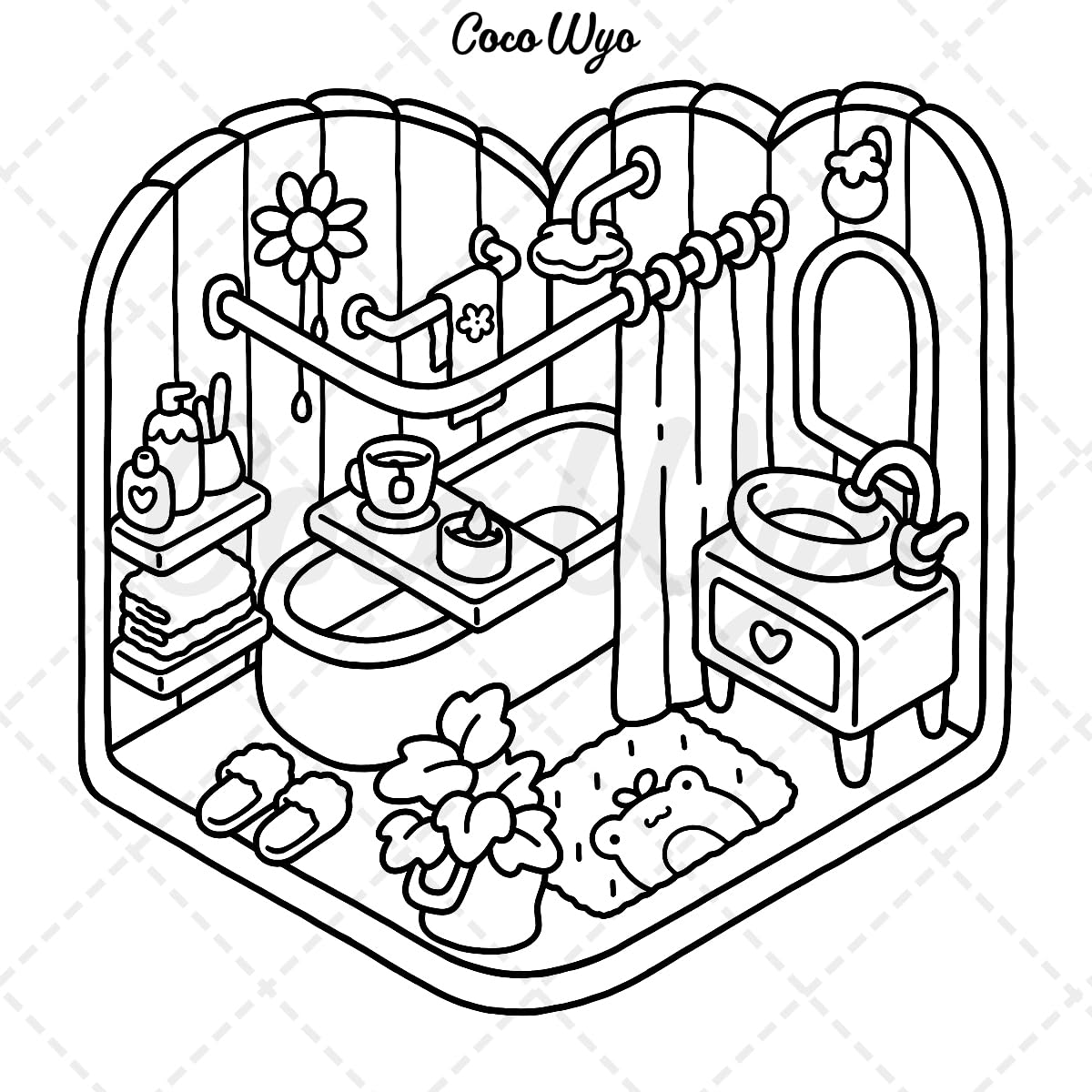 Coloring Book Little Corner